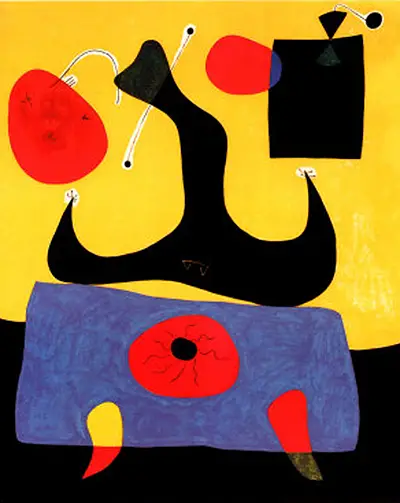 Femme Assise Joan Miro